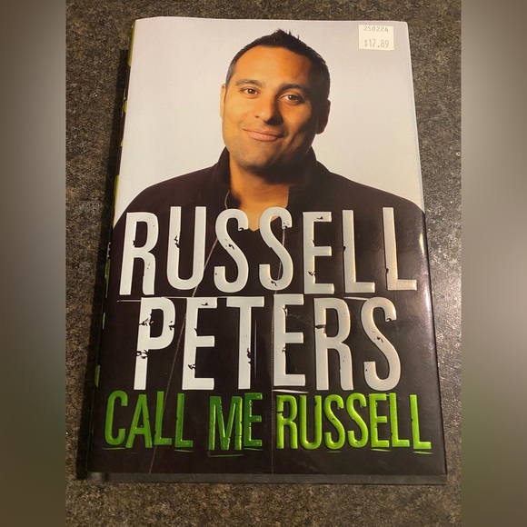Buy one book get one free - Russell Peters Call me Russell 2010 - Picture 1 of 2